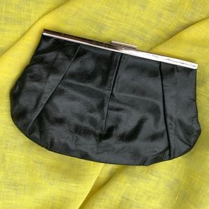1950's style black party clutch - Banana Republic
